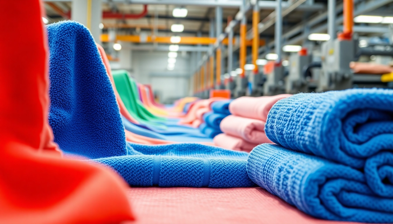 Leading Towels manufacturer in USA creating high-quality, plush cotton towels for retail and bulk supply, showcasing craftsmanship and variety.