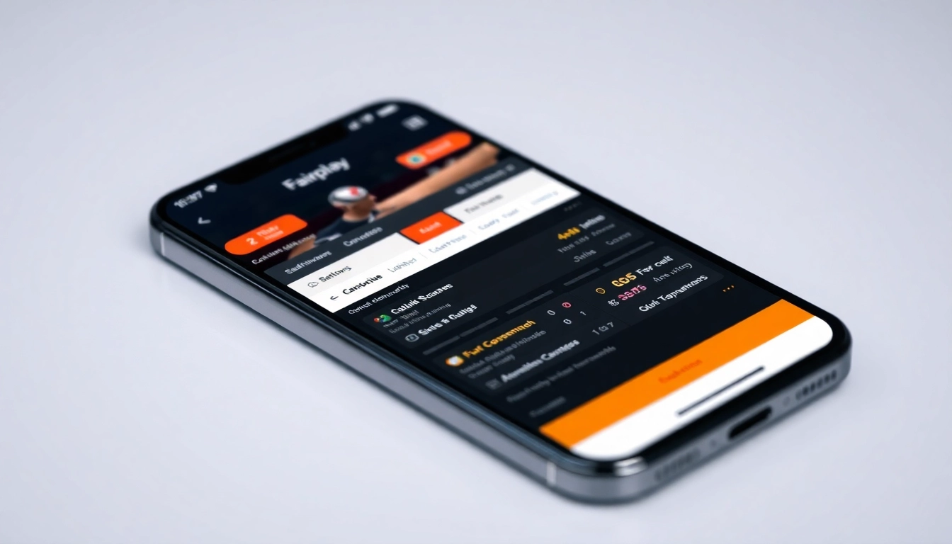 Screenshot of the fairplay app highlighting betting features and easy login interface, designed for seamless sports betting experience in India.