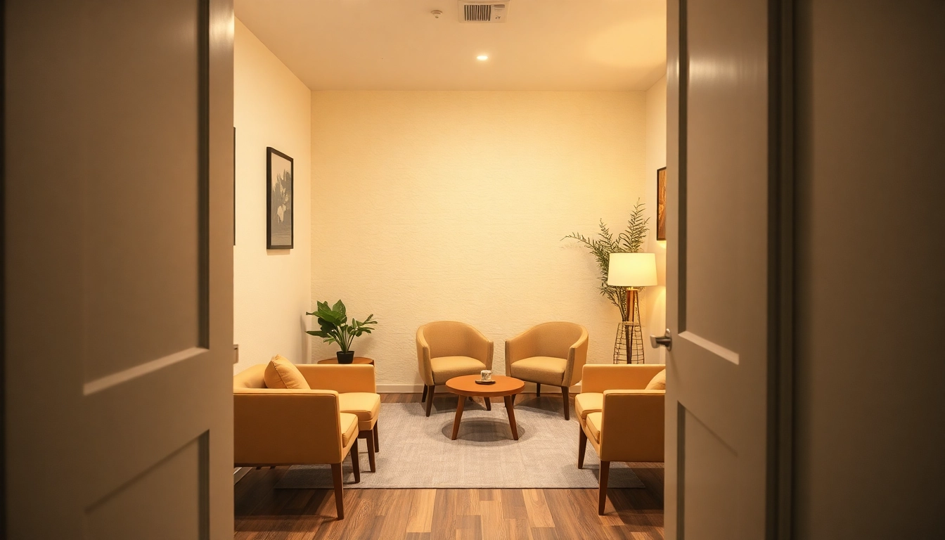 Psychoterapia Lublin professional office with cozy, welcoming decor and friendly therapist, encouraging mental health support in Lublin.