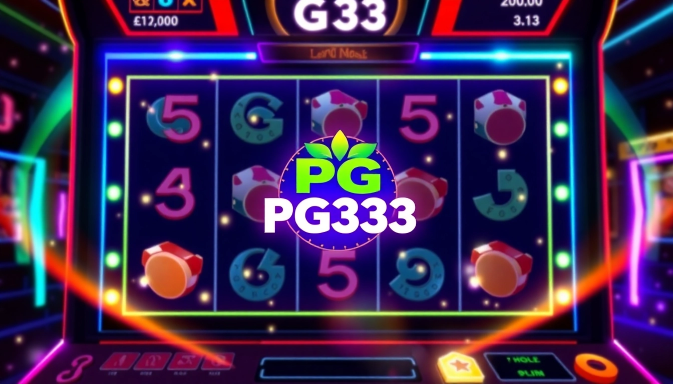 PG333 online slot game platform showcasing vibrant graphics and engaging gameplay for high winnings.