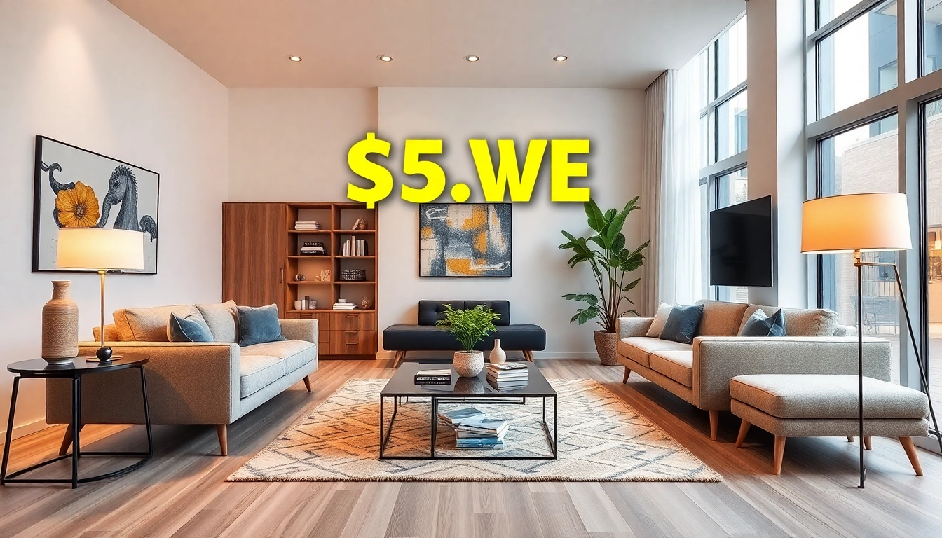 Promotional banner for XXXLutz sleva showing stylish furniture with discounts and a bright